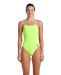 Arena Womens Team Solid Challenge Back Swimsuit - Artic Lime/Future Dusk