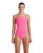 Arena Womens Solid Team Challenge Swimsuit - Shocking Pink/Blue River
