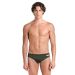 Arena Mens Team Solid Swim Brief - Dark Sage/White