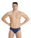 Arena Mens Team Swim Solid Brief - Navy Blue