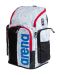 Arena Spiky III Allover Backpack 45 - Aqua/White/Fireflow