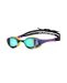 Arena Cobra Edge Swipe Mirror Racing Goggles  - Emerald/Plum/Lime