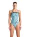 Arena Womens Escape Challenge Back Swimsuit - Black/Water Blue/Multi