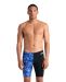 Arena Mens Team Crackle Swim Jammer - Black/Team Royal