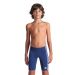 Arena Boys Racing Stripe Swim Jammer - Navy/Navy Multi