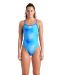 Arena Womens Printed Allover Swimsuit - Blue/Multi