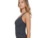 Speedo Womens Essential End+ Printed Medalist Swimsuit - Black