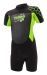 TWF Kids Turbo 2.5mm Shortie Wetsuit - Black/Green