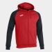 Joma Mens Academy IV Hoodie Jacket - Red/Black