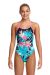 Funkita Girls Flamingo Night Single Strap One Piece Swimsuit