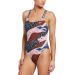 Nike Womens Hydrastrong Mulitple Print Spiderback One Piece Swimsuit