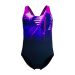 Speedo Girls Digi Placement Splashback Swimsuit - Diva