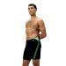 Speedo Mens Hyperboom Splice Jammer - Black/Alfalfa Green