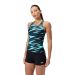 Speedo Womens HyperBoom Tankini - Black/Arctic Glass
