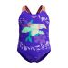 Speedo Girls Digital Printed Swimsuit - Indigo Glow