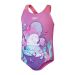 Speedo Girls Digital Printed Swimsuit - Kiki Pink/Petal/Caribe