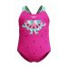 Speedo Girls Digital Printed Swimsuit - Neon Bubblegum