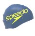 Speedo Slogan Printed Silicone Swimming Cap - Night/Safety Yellow