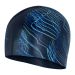 Speedo Long Hair Printed Swimming Cap - Blue