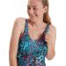 Speedo Womens Allover Deep U-Back Swimsuit