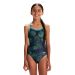 Speedo Girls Jellyfish Glows Allover Digital Vback Swimsuit