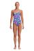 Funkita Girls Ice Cream Queen Eco Diamond Back One Piece Swimsuit - Blue