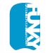 Way Funky Still Lagoon Kickboard - Blue