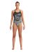 Funkita Womens Bear Bum Diamond Back One Piece Swimsuit - Blue