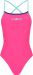 Amanzi Womens Rose Water Tie Back One Piece - Pink/Blue
