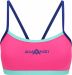 Amanzi Womens Rosette Bikini Top - Pink/Blue