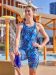 Amanzi Girls Subzero Active Kneesuit - Blue