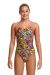 Funkita Girls Large Lillies Single Strap One Piece Swimsuit