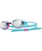 TYR Womens Black Hawk Racing Femme Mirrored Goggle - Silver