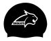 Burnley Bobcats 3pk Club Logo Only Swimming Cap - Black/White