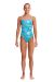 Funkita Girls Sushi Smooshy Tie Me Tight One Piece Swimsuit - Blue