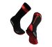 Zone3 Neoprene Swim Socks - Black/Red