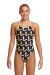 Funkita Girls Golden Circle Diamond Back One Piece Swimsuit - Blue