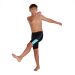 Speedo Boys Boom Logo Splice Jammer - Black