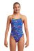 Funkita Girls Blow Wave Eco Single Strap One Piece Swimsuit