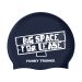 Way Funky Space For Lease Swim Cap - Blue