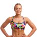 Funkita Ladies On The Grid Sports Top - Multi