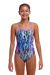 Funkita Girls Fly Dye Single Strap One Piece Swimsuit - Multi