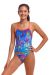 Funkita Girls Ghost Gum Single Strap One Piece Swimsuit - Multi