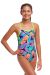 Funkita Girls Leaving Today Single Strap One Piece Swimsuit - Multi