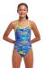 Funkita Girls Stir Crazy Single Strap One Piece Swimsuit - Multi