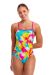 Funkita Ladies Cloudy Colours Single Strap One Piece Swimsuit - Multi
