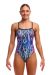 Funkita Ladies Fly Dye Single Strap One Piece Swimsuit - Multi
