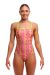 Funkita Ladies Poison Pink Single Strap One Piece Swimsuit - Pink/Multi