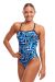 Funkita Ladies Polar Caps Single Strap One Piece Swimsuit - Multi