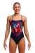 Funkita Ladies Pride Alive Single Strap One Piece Swimsuit - Multi